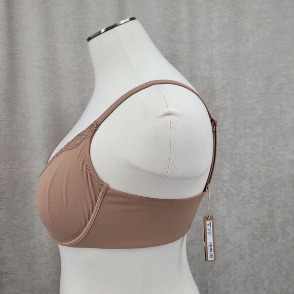 Skims Fits Everbody Lace Underwire Bra In Sienna Women's 42D NEW - Picture 2 of 6